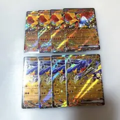 ポケモンカード ヒビキのホウオウex シロナのガブリアスex RR 各4枚