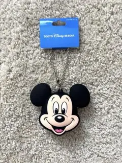 ディズニー ミッキー バッグチャーム ケース付きコインケース シリコン