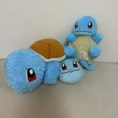 ゼニガメ ぬいぐるみ キーホルダー　セット売り