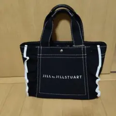 お値下げJILL by JILLSTUART ブラック トートバッグ裏地ミッキーのサムネイル