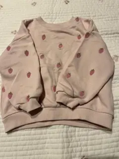 ZARA いちご刺繍トレーナー MTM 98センチ