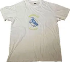 【古着】90s ヴィンテージ 企業T プリントT ホワイト オーバーサイズ XL