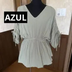 AZUL 　チュニック　オリーブグリーンのサムネイル