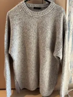 【7even様限定】ニコアンド　ビックシルエット　ニット　ベージュ系