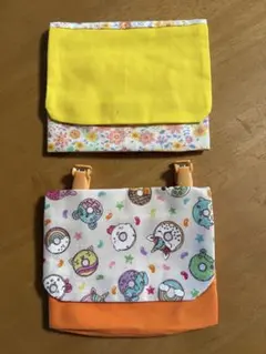 移動ポケット 2ポケット ハンドメイド