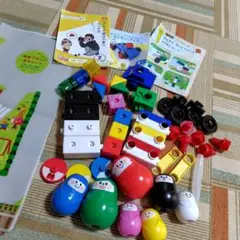 こどもちゃれんじ　ぷち　ぽけっと　ブロックセット　しまじろう