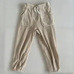 CIAOPANIC TYPY リブパンツ ベージュ 100-110cm
