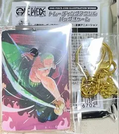 ワンピース ILLUSTRATION WORKS バッグチャーム ゾロ