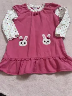 ミキハウスオリジナル　重ね着風トップス