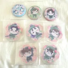 忍たま乱太郎 フリューくじ 桜もちぴこ　アクスタ　缶バッジ