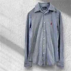ポロ ラルフローレン 長袖 シャツ 160 ストレッチ ストライプ
