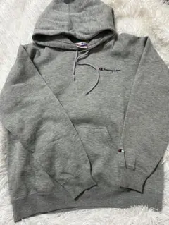 Champion グレー フード付きパーカー