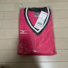 ミズノＶネックトレーナー　ピンク　Lサイズ