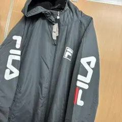 FILA フード付きロングコート ベンチコート ベンチウォーマー