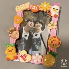 トレカケース トレカデコ トレカ ひよこ ホイップデコ ピンク 黄色