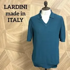 【極美品】LARDINI パイルスキッパーポロシャツ　ブートニエール付属のサムネイル
