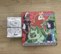 【ポケモンパン】デコキャラシールホルダーと未開封シール40枚
