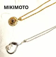 未使用 ミキモト シルバーカラー ネコデザインペンダント - メルカリ