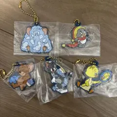トムとジェリー 一番くじ F賞 ラバーチャーム セット