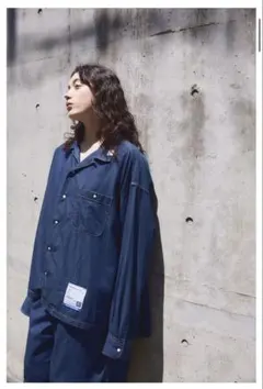 美品Tencel Denim Shirt定価28,600円のサムネイル