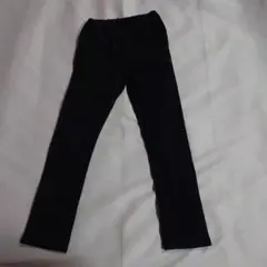 hakka kids ロングパンツ ブラック フリル ウエストゴム