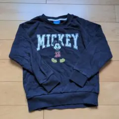 ミッキー トレーナー 130cm ネイビー