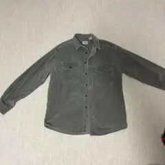L.L.Bean グレー コーデュロイシャツ