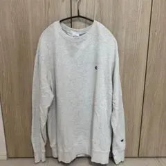 Champion トレーナー ライトグレー XL
