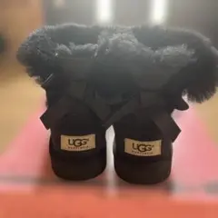 【匿名配送】UGG ブラック スエード ブーツ　20cm