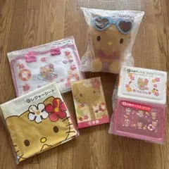日焼けキティ　一番くじ　6点セット
