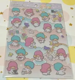 リトルツインスターズペタペタシール