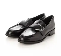 Clarks レディース ローファー リアステップブラックのサムネイル