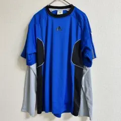 adidas 【160】 CLIMALITE Tシャツ スポーツウェア ブルー