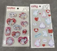 ベイマックス　ウォーターシール　ふわふわシール　セット　新品