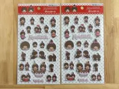 モンチッチ ぷくっとシール 2点セット