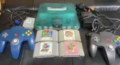 NINTENDO64 クリアブルー 本体 おまけ付き
