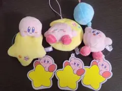 ② 星のカービィ おそらをまんきつminiぬいぐるみ 3点セット