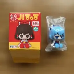 東方project JITOT じとっと チルノ ラバーフィギュア
