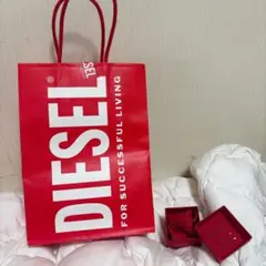 【美品】DIESEL 箱＋ショッパーセット プレゼント用にも◎