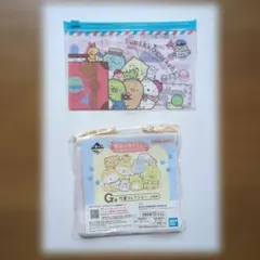 すみっコぐらし　ビニールケース＆ミニ巾着袋