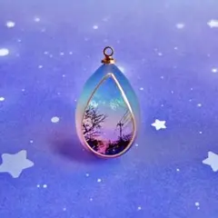 550情景レジン⭐︎雲レジン⭐︎空レジン⭐︎レジンアクセサリー