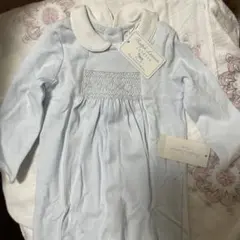 ラルフローレン　訳あり　ライトブルー 長袖ロンパース