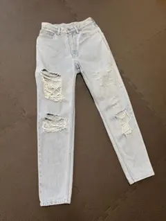 ENVYM ダメージデニム パンツ　デニム 春夏のサムネイル