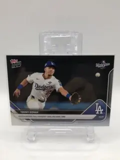 topps NOW WS激闘の第3戦延長18回　エドマン　11回のファインプレー