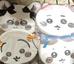 ちいかわ　低反発クッション　リボン　4種コンプリートセット！