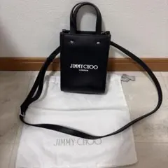 jimmy choo ミニトートショルダーバッグ　ブラックのサムネイル