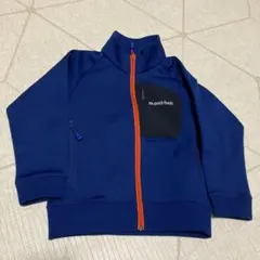 mont-bell ジャージ サイズ100 ブルー