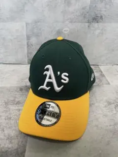 ニューエラ 9FORTY アスレチックス MLB キャップ グリーン