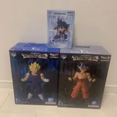 ドラゴンボール 一番くじ A賞孫悟空 E賞魔人ベジータ F賞孫悟空身勝手の極意