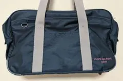 OLIVE des OLIVE 　ネイビー×ピンク　スクールバッグ（サブバッグ）